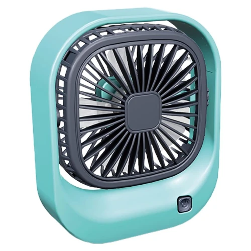 Mini ventilateur carré rechargeable par USB  مروحة مكتب قابلة للشحن