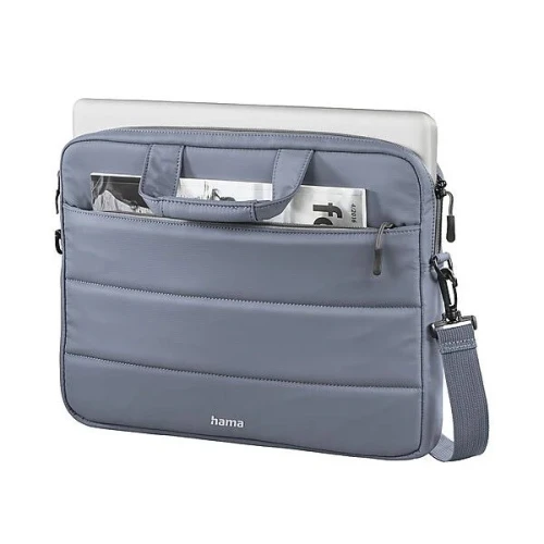 SACOCHE LAPTOP 15.6" HAMA TORONTO GREY ET VERT OLIVE