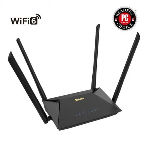 ROUTEUR ASUS DUAL BAND RT-AX53U WIFI6 AX1800 GIGABIT PORTS NEUF SOUS EMBALLAGE