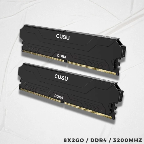 RAM DDR4 NETAC CUSU CUSU DH330 SERIES 16GB (8X2) 3200MHz GAMING Memory