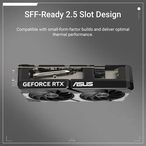 CARTE GRAPHIQUE ASUS DUAL GeForce RTX 5060Ti 8GB GDDR7 OC Edition Neuf Sous Emballage