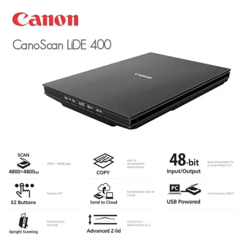 SCANNER CANON CANOSCAN LIDE 400 NEUF SOUS EMBALLAGE