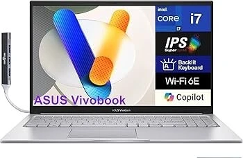 LAPTOP ASUS VIVOBOOK X1504VA CORE I7-1355U DDR4 16GB SSD 512GB NVME ECRAN 15.6" FHD NEUF SOUS EMBALLAGE