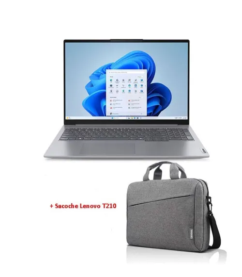 LAPTOP LENOVO THINBOOK 16 G7 INTEL ULTRA 5 125U / DDR5 16GB SSD 512GB PORT RJ45 ECRAN FHD 16" + SACOCHE