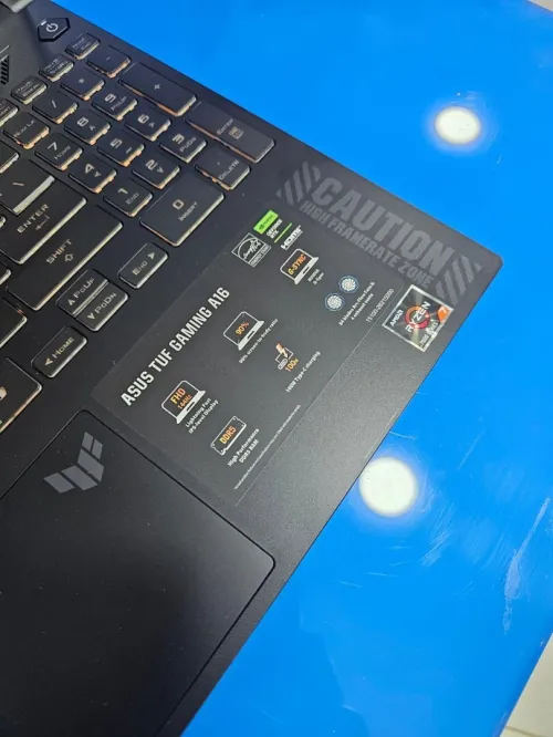 LAPTOP ASUS TUF GAMING FA607N AMD RYZEN 7-7445HS DDR5 16GB SSD 512GB RTX 4050 6GB 16" 144Hz