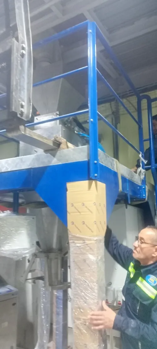 Ensacheuse 50kg , balance décharge produit