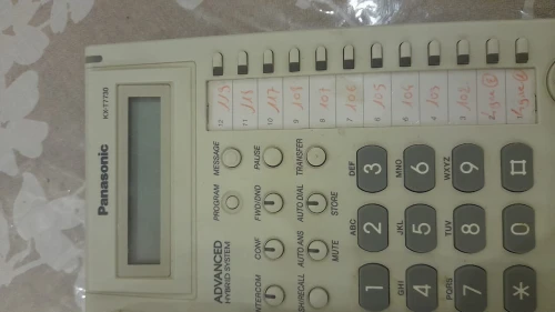 poste kx-t7730 standard telephonic panasonic