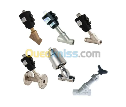 VANNE PNEUMATIQUE INOX | TOUT INOX | INOX A SOUDER | INOX A BRIDES | INOX TARAUDE