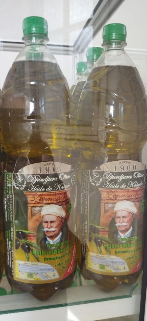 Huile d'olive vierge Zennouche 1 L زيت الزيتون بكر زنوش 1 ل