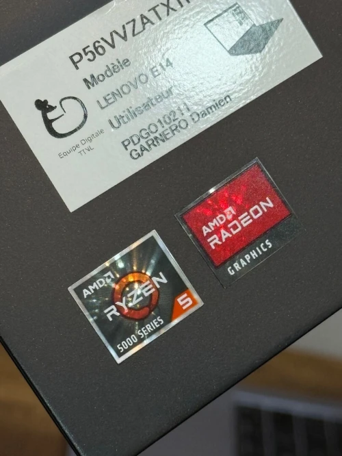 Lenovo ThinkPad E14 FHD - Ryzen 5 5500U - 16Go - 256Go - AMD Radeon Graphics