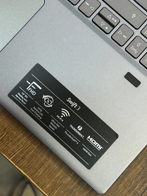 Acer Swift 3 16" FHD - i7 13620H - 16Go - 512Go - Intel Iris Xe Graphics 