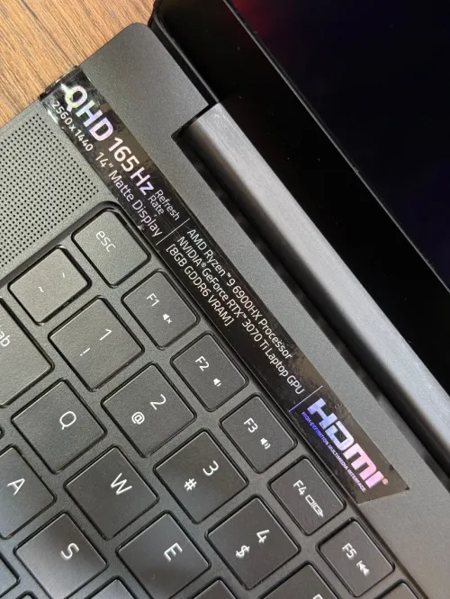 Razer Blade 14 QHD Ryzen 9 6900HX - 16Go - 1To - RTX 3070ti