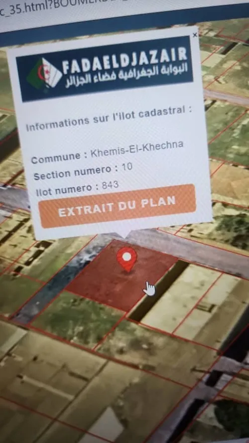 Vente Terrain Boumerdès Khemis el khechna