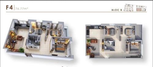 Vente Appartement F4 Mostaganem Mostaganem
