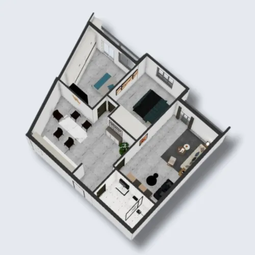 Vente Appartement F3 Mostaganem Mostaganem