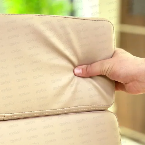 Chaise de direction AURA opérateur beige de la marque Mobix dz