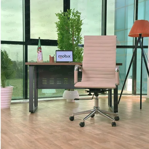 Chaise PDG NOBLE opérateur beige de la marque Mobix dz