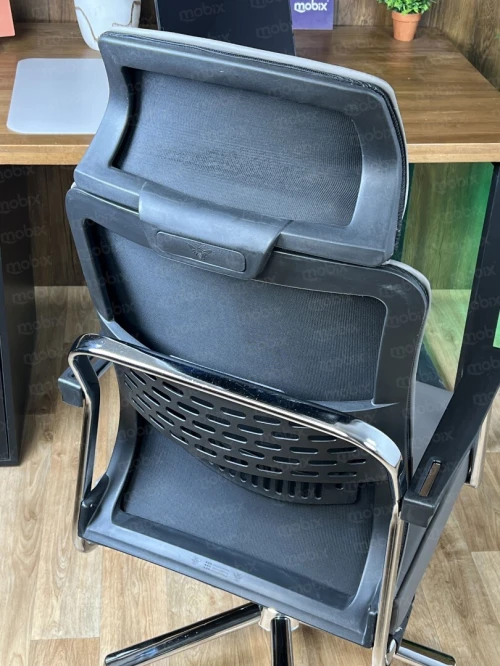 Chaise de bureau SEDIA EXECUTIVE opérateur en simili cuir marque MOBIX DZ