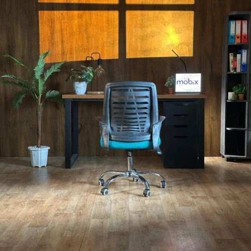 Chaise bureau administration opérateur ARGO bleu de la marque MOBIX DZ