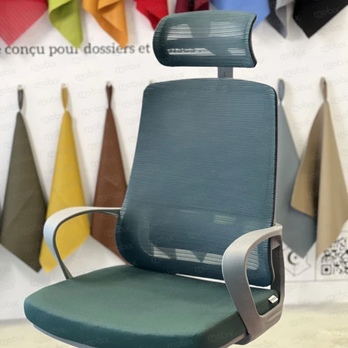 Chaise STRADA opérateur pour bureaux et administrations de notre marque Mobix-dz