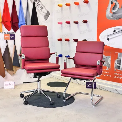 Chaise de direction AURA fauteuil PDG ergonomique haut de gamme NEW de la marque MOBIX-DZ