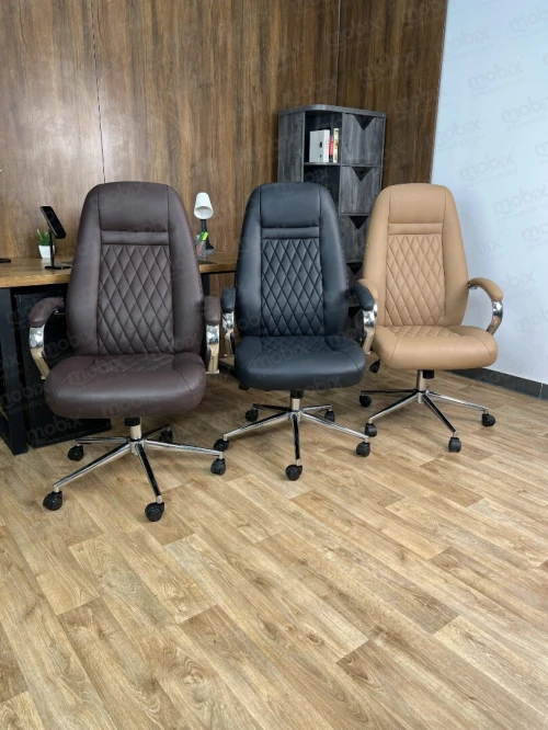 Chaise opérateur PILOT simili cuir de la marque MOBIX DZ