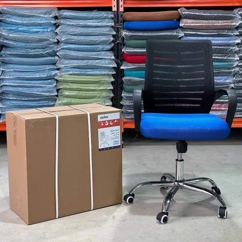 Chaise bureau opérateur VECELO assise couleur Mobix dz