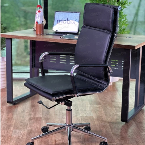 Chaise bureau PDG ELITE opérateur simili cuir de la marque Mobix dz