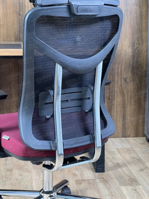 Chaise bureau opérateur ARIA rose de la marque Mobix dz