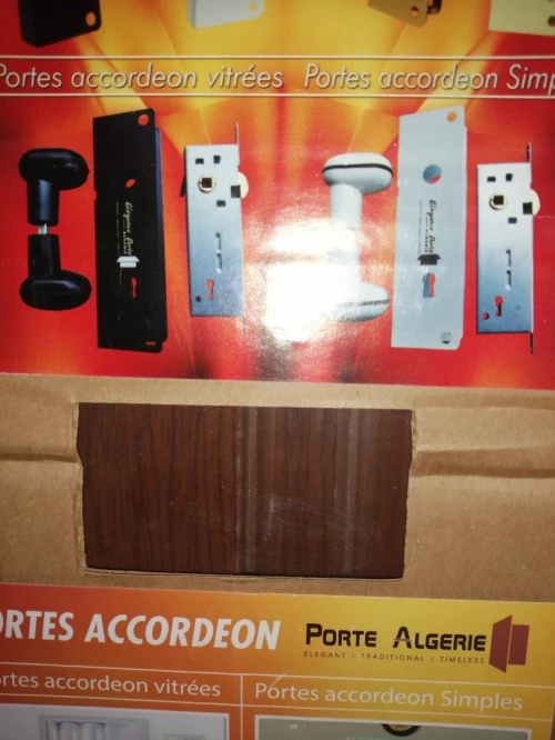 Porte accordéon 