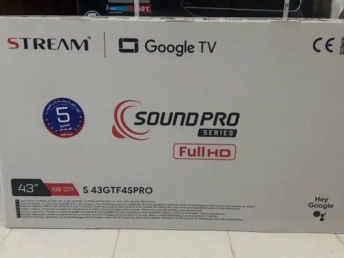 Stream 43 puce google TV sound pro