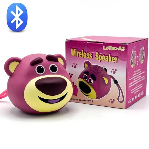 Cette version de Bluetooth Urso Lotso-a3 mini sans fil V5.3 - Enceinte Bluetooth portable