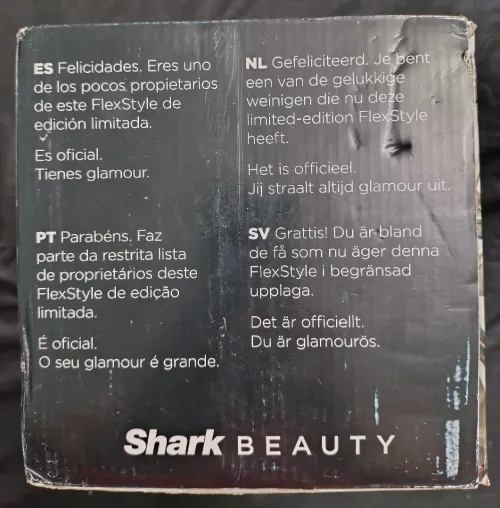 sèche cheveux Shark FlexStyle, l'édition limitée cristaux et diamant