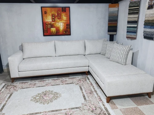 Salon d'angle scandinave 