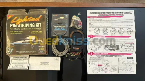 Kit California Neon Bandes Lumineuses Auto/Moto (35 ft)