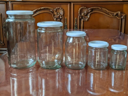 Pot verre بلارات bocaux عبوات زجاجية