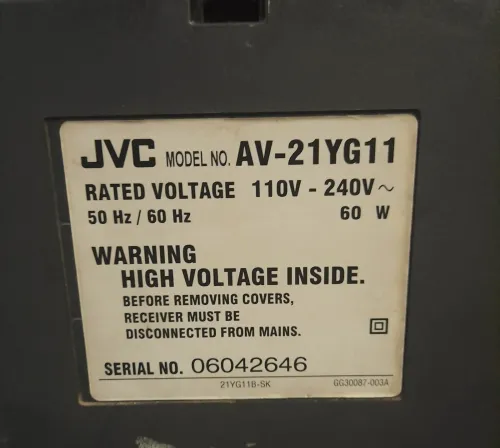 Ecran JVC AV-21YG11