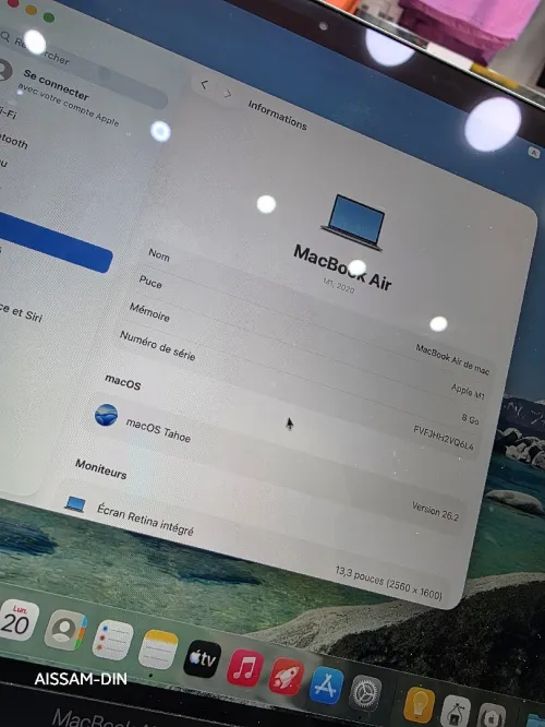 Macbook air 2020 m1