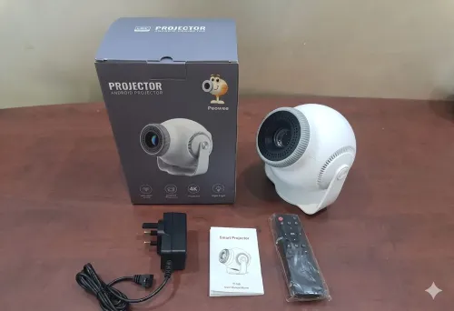 Datashow Projecteur TP360 4K Android 14 WiFi 6 Bleutooth 5.4