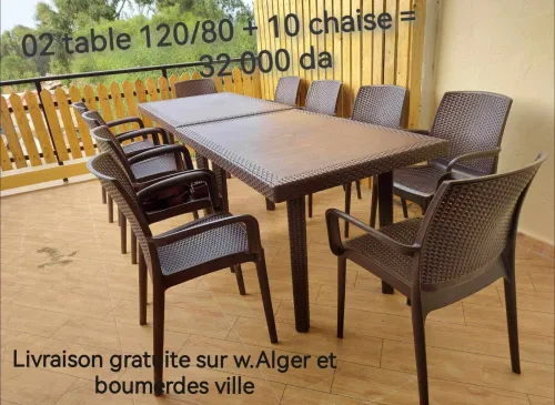 Table de jardin