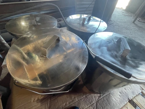 Fabrication seaux inox