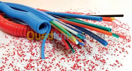 Flexible pneumatique : POLYURETHANE , PTFE - teflon - SILICONE 