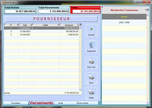 LOGICIEL GESTION VENTE ET GESTION DU STOCKS