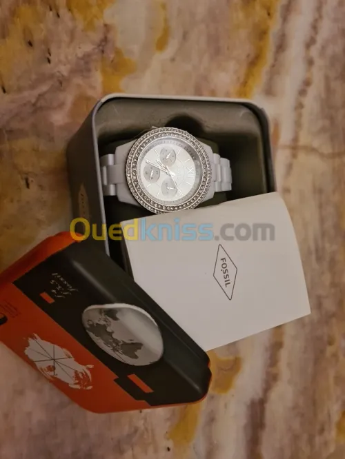 Fossil - montre pour femme d'origine blanche stella
