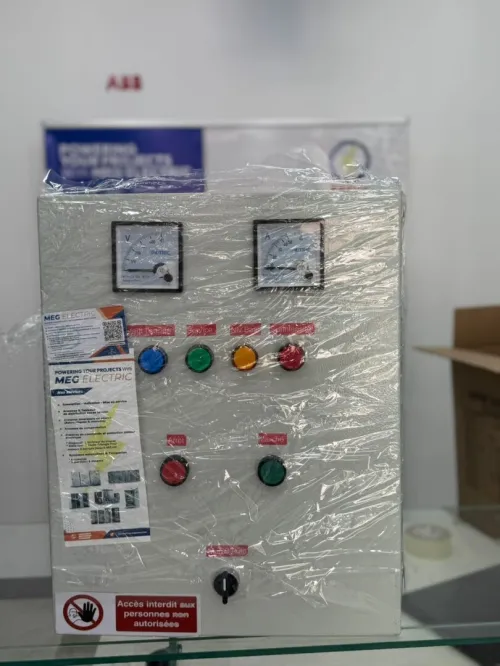 ARMOIRES ELECTRIQUE  DE COMMANDE ET PROTECTION POUR POMPES
