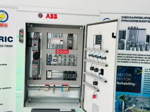 armoire électrique  démarrage progressif  pour tout type de pompe 37 kw 