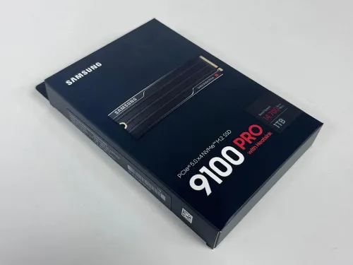 New SAMSUNG SSD 9100 PRO with Heatsink 1TB