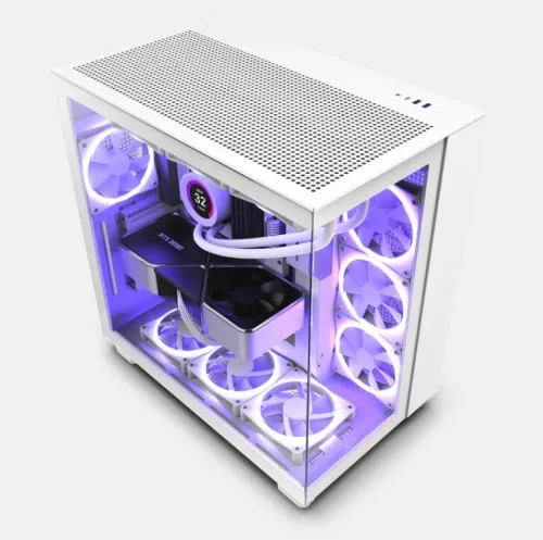 NZXT H9 FLOW WHITE 