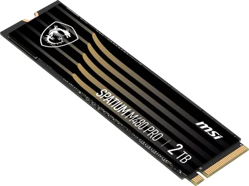 SSD MSI SPATIUM M480 Pro PCIe 4.0 NVMe M.2 2TB 7400mb/s
