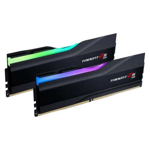 RAM GSkill Trident Z5 RGB 64 Go (2 x 32 Go) DDR5 6000 MHz CL28 AMD EXPO Noir